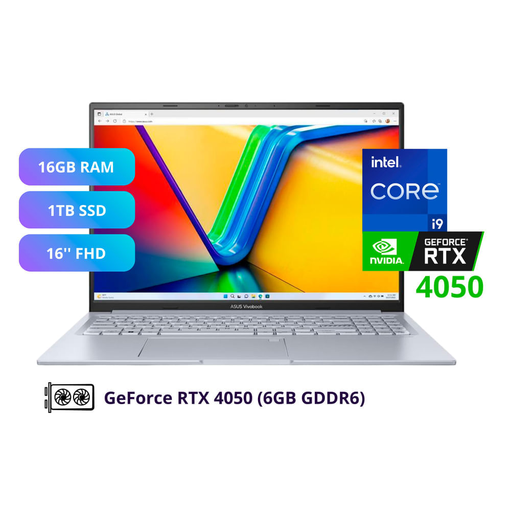 Laptop Asus Vivobook K3605VU-WS96 Gaming Intel Core i9-13900