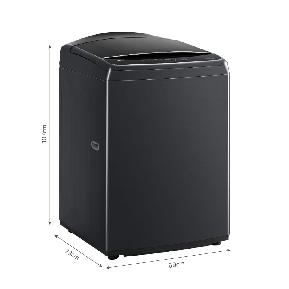 Lavadora Automatica LG WT23PBVS6 23K Negro