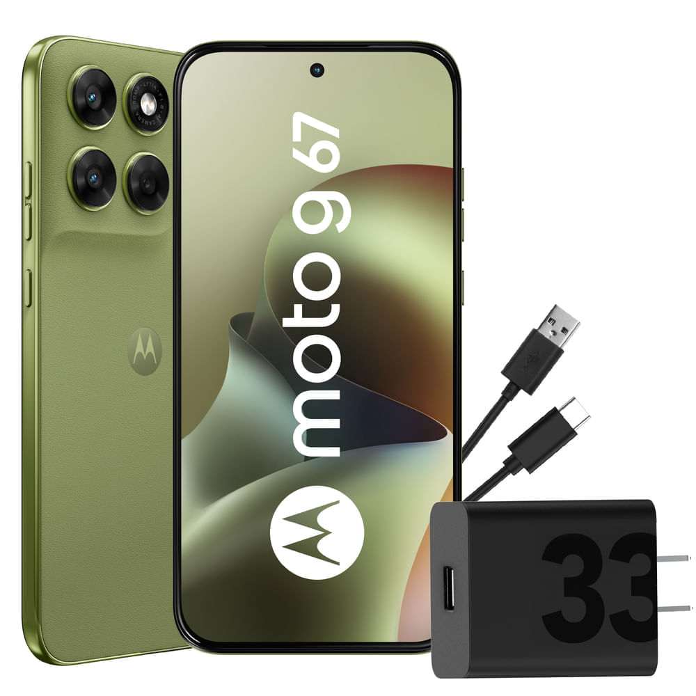 Celular Motorola Moto G67 256GB 4GB RAM 50MP lima
