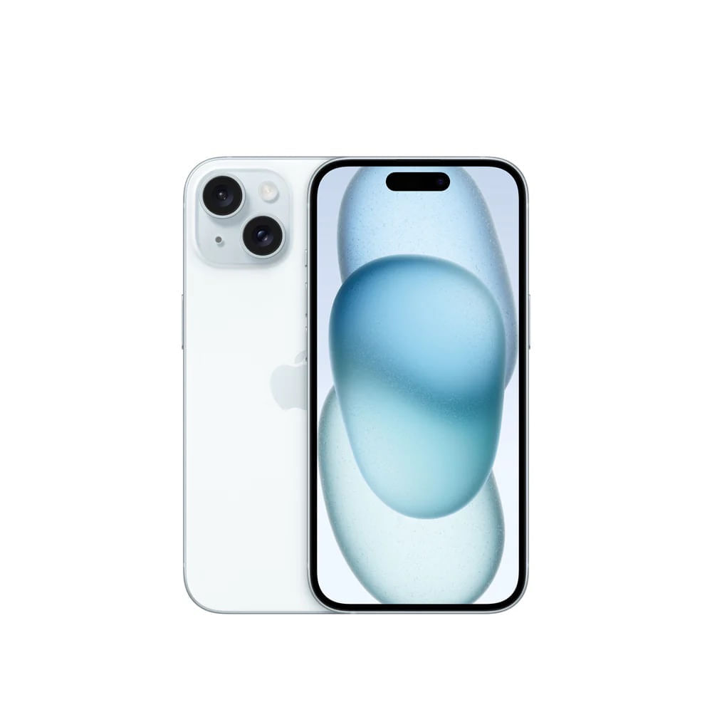 Celular Apple iPhone 15 128GB 6GB RAM 48MP blue