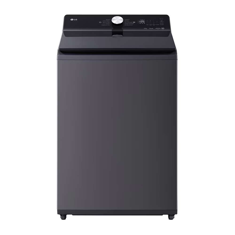 Lavadora LG WT22EGTX 22 kg carga superior grafito