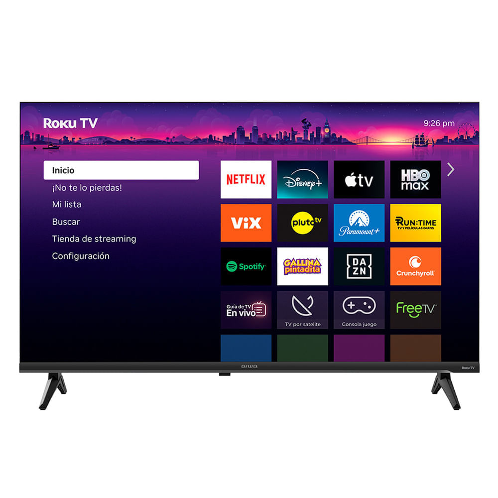 Televisor smart Aiwa 32" HD LED Roku TV AW32B2RK 2025