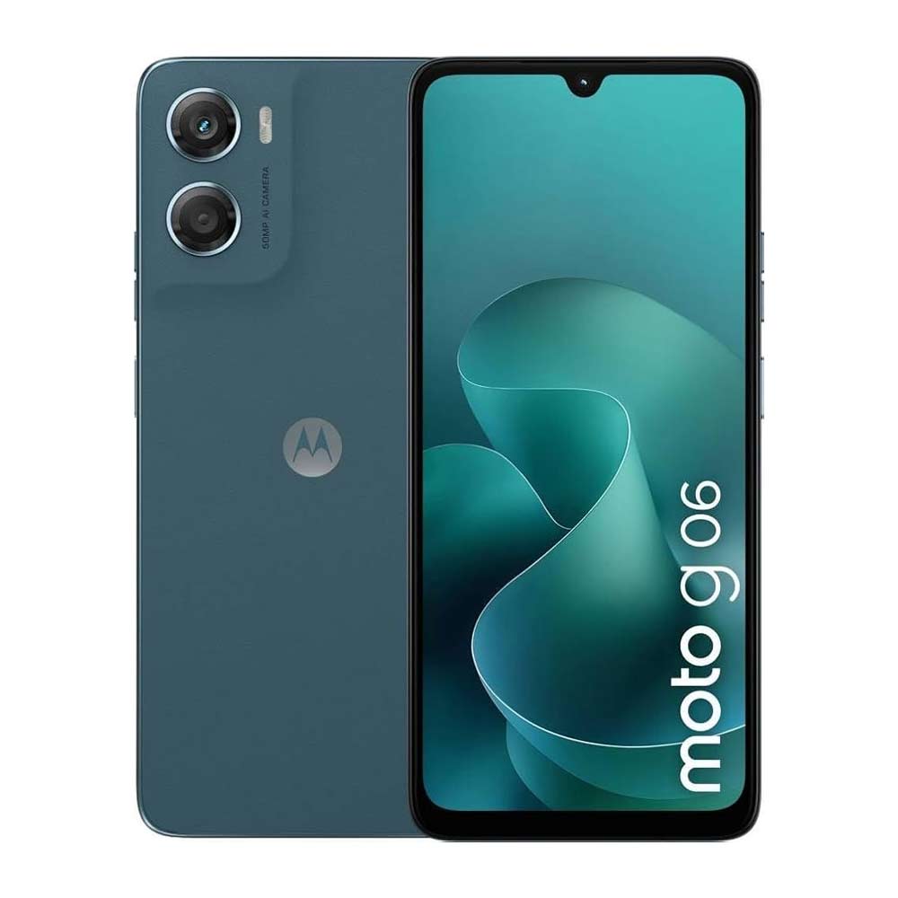 Celular Motorola Moto G06 4G 128GB 4GB RAM 50MP esmeralda