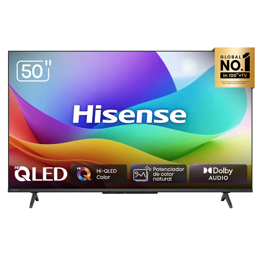 Televisor Smart Full HD 50 Pulgadas Hisense QLED 50Q4SV